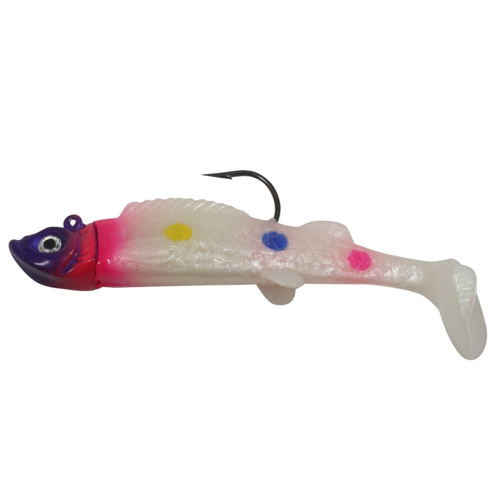 Northland Tackle Pre-Rigged Lures & Jigs PURPLE WONDER MIMIC MINNOW SHAD 1/16 OZ, #2 Hk, 1 7/8"