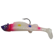 Northland Tackle Pre-Rigged Lures & Jigs PURPLE WONDER MIMIC MINNOW SHAD 1/4 OZ, #2/0 Hk, 2 1/2"