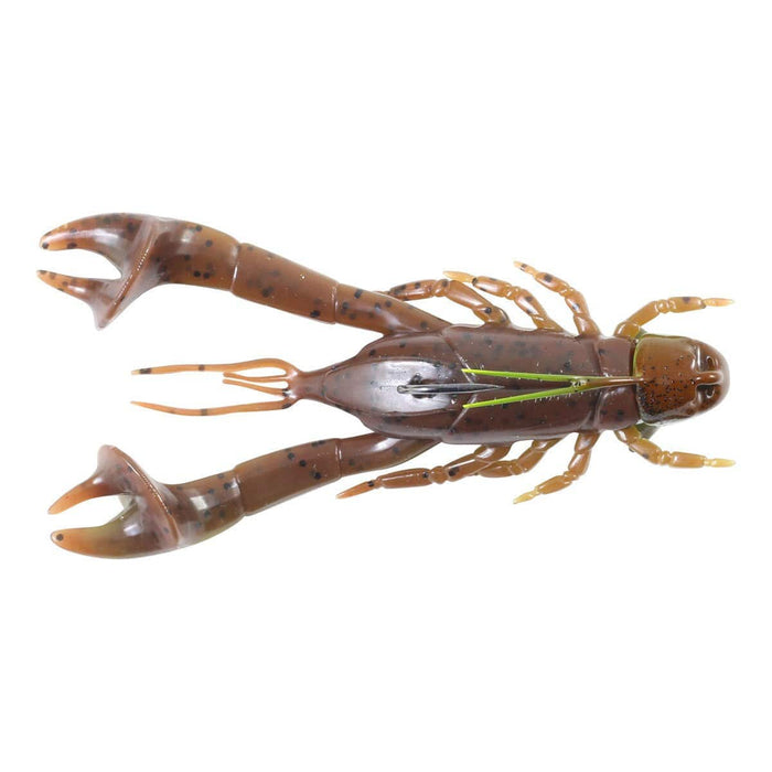 Northland Tackle Pre-Rigged Lures & Jigs WATERMELON MIMIC MINNOW CRITTER CRAW 1/8 OZ, #1/0 Hk, 2 5/8"