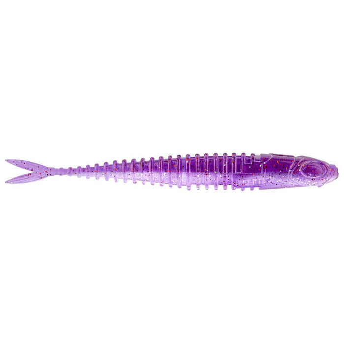 Northland Tackle Soft Bait PURPLE SHAD EYE-CANDY MINNOW 4"