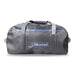 O. MUSTAD & SON AMERICAS INC Bags Mustad MB016 Dry Duffel Bag, Waterproof, 50 Liter Dark Grey/Blue 500D Tarpaulin PVC Reflective Logo