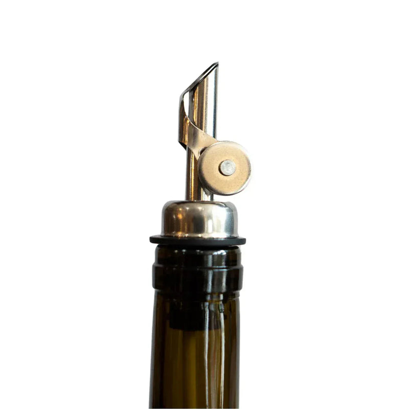 Old World Olive Oil & Vinegar Dispenser Gravity Weighted Pour Spout