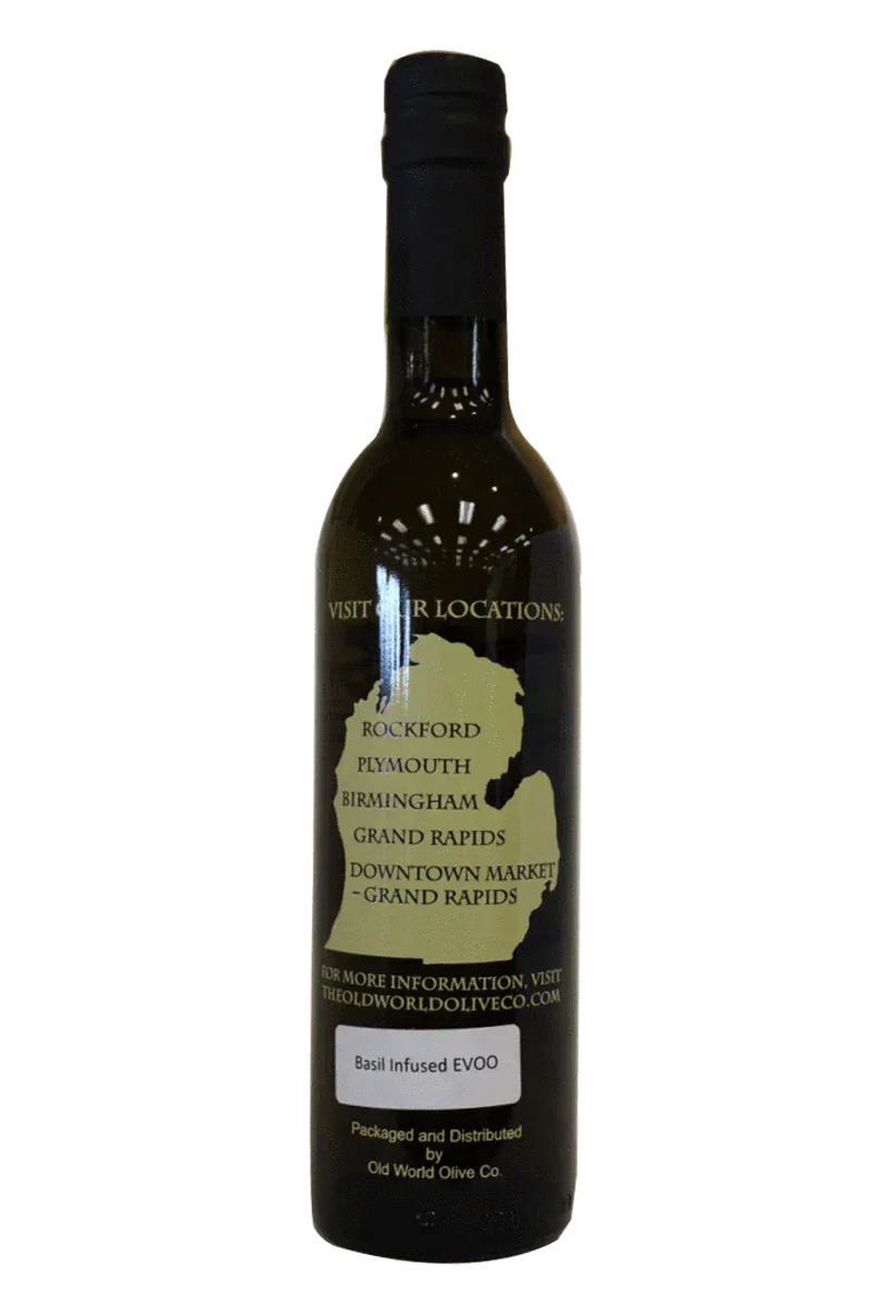 Old World Olive Olive Oil 200ml Basil Olive Oil