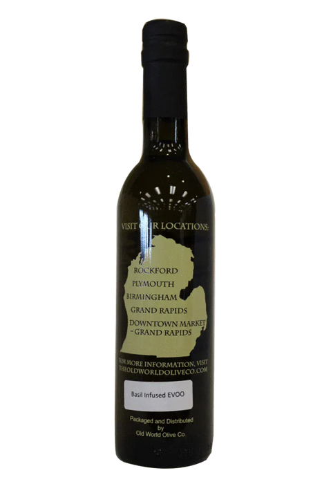 Old World Olive Olive Oil 200ml Basil Olive Oil
