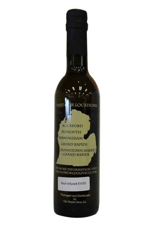 Old World Olive Olive Oil 200ml Basil Olive Oil