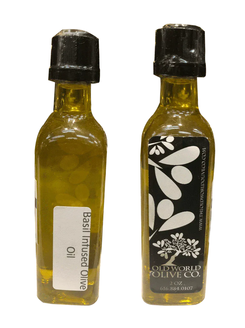 Old World Olive Olive Oil 60ml Basil Olive Oil