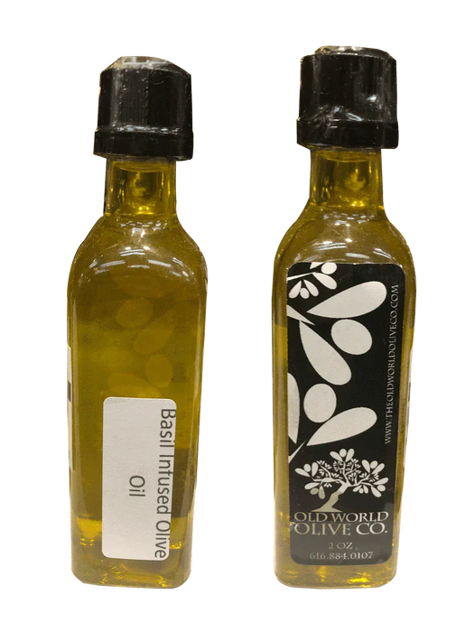 Old World Olive Olive Oil 60ml Basil Olive Oil