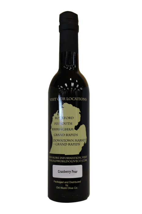 Old World Olive Vinegar 200ml Cranberry Pear White Balsamic Vinegar