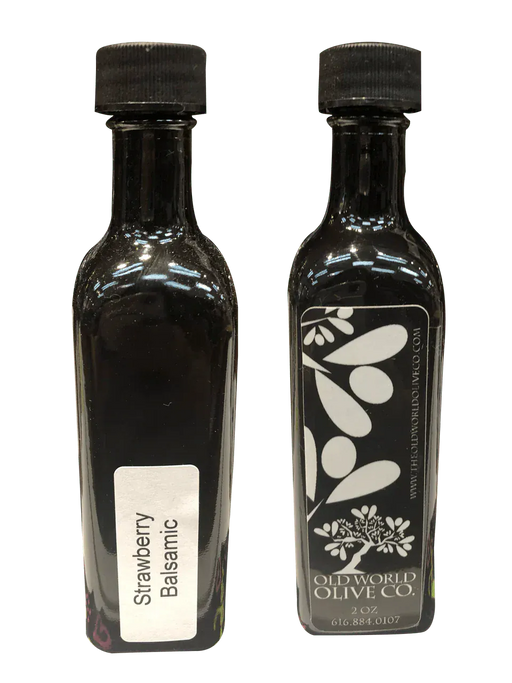 Old World Olive Vinegar 60ml Strawberry Infused Dark Balsamic Vinegar