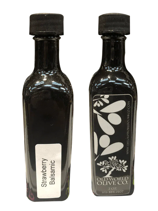 Old World Olive Vinegar 60ml Strawberry Infused Dark Balsamic Vinegar