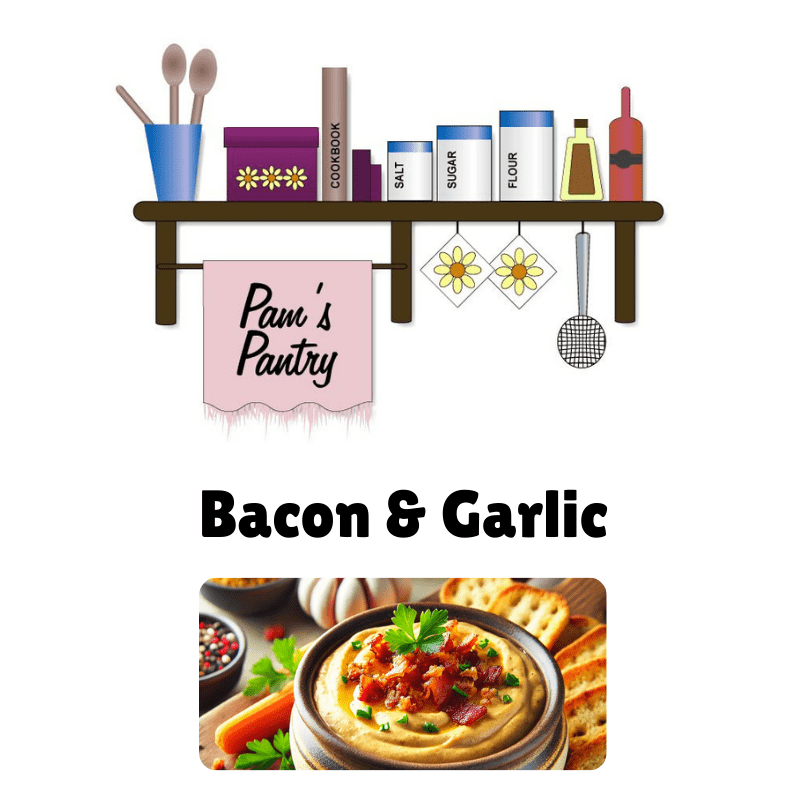 Pams Pantry Dips & Spreads Bacon and Garlic Dip