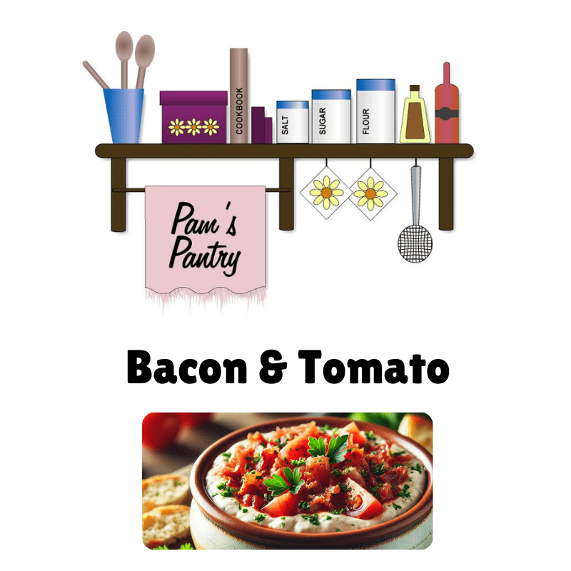 Pams Pantry Dips & Spreads Bacon and Tomato Dip