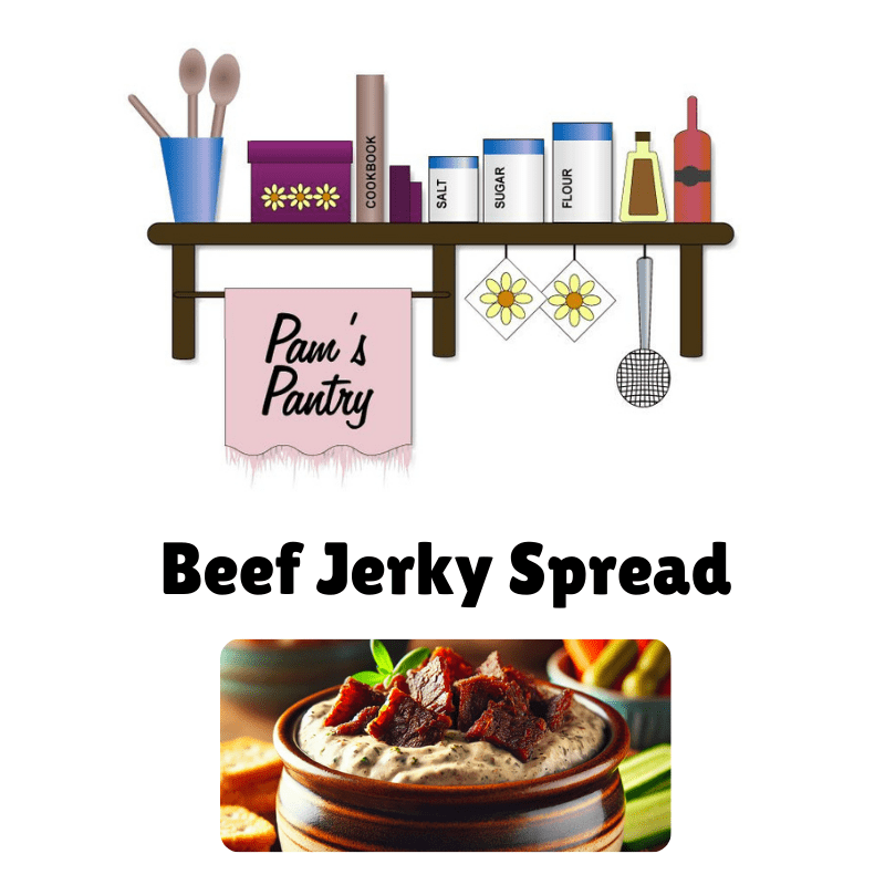 Pams Pantry Dips & Spreads Beef Jerky Spread Dip