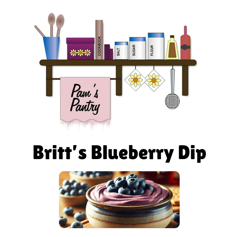 Pams Pantry Dips & Spreads Britt's Blueberry Dip