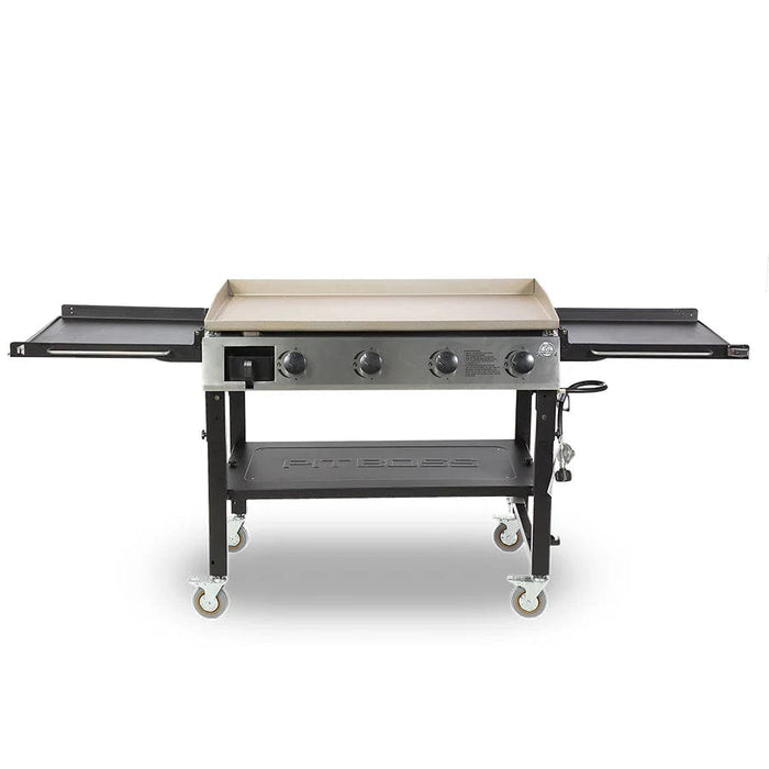 Pit Boss Grill Grills/Griddles Pit Boss 4 Burner Griddle w/ 2 Folding Side Shelves, w/ Cover