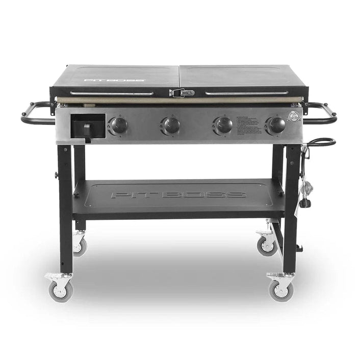 Pit Boss Grill Grills/Griddles Pit Boss 4 Burner Griddle w/ 2 Folding Side Shelves, w/ Cover