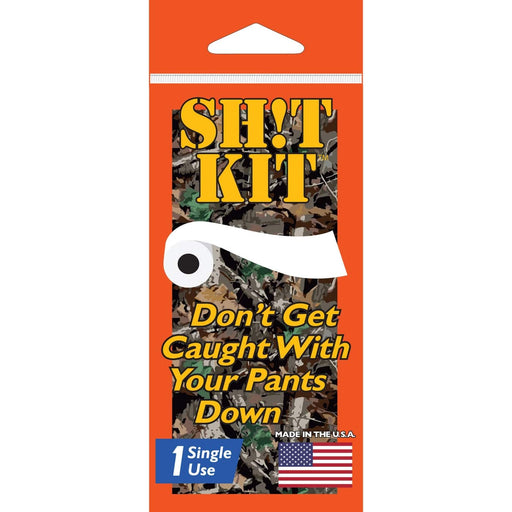 Potty Packs Camping Accessories Everything But the Toilet Sh! Kit - Wet Wipes Included