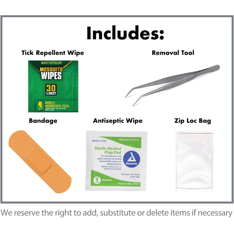 Potty Packs Tick Kit: Protection & Removal For Outdoor Enthusiast
