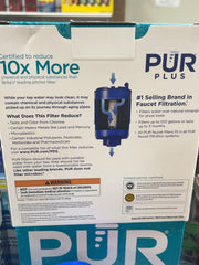 PUR Water Filtration Systems PUR PLUS FM2100B Black Faucet Mount Water Filtration System