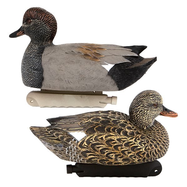 ROCK RIDGE OUTDOORS Decoy Cupped Waterfowl CU2568 Gadwall 6 Pack - Floating Gadwall Decoy