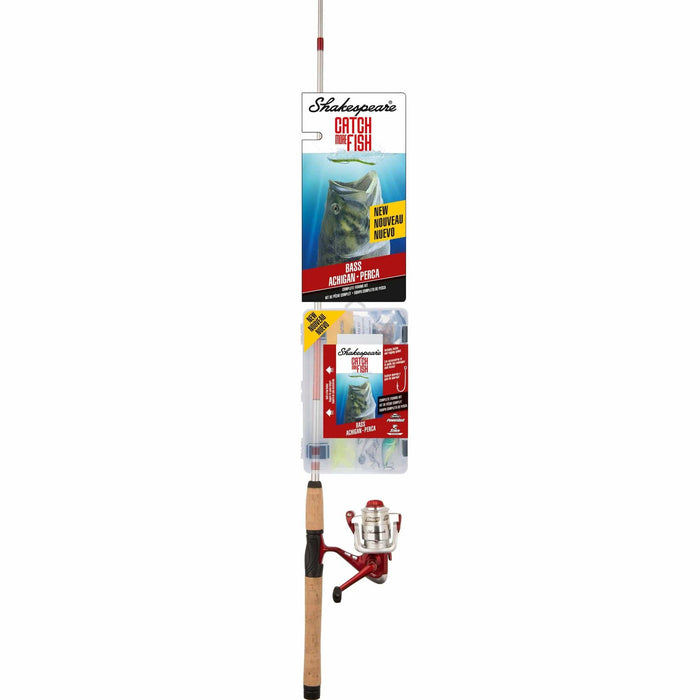 Shakespeare Rod Combo 6'6" M 2pc Catch More Fish Series