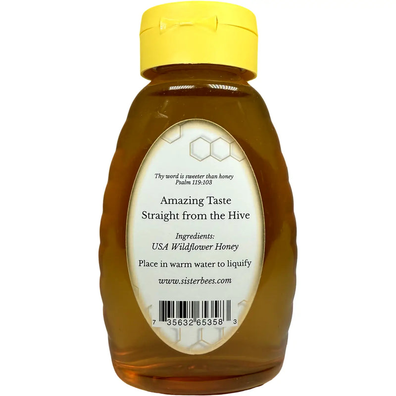 100% Raw Michigan Wildflower Honey 16 oz - Fritz's Outdoor Discounts