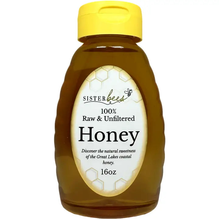 100% Raw Michigan Wildflower Honey 16 oz - Fritz's Outdoor Discounts