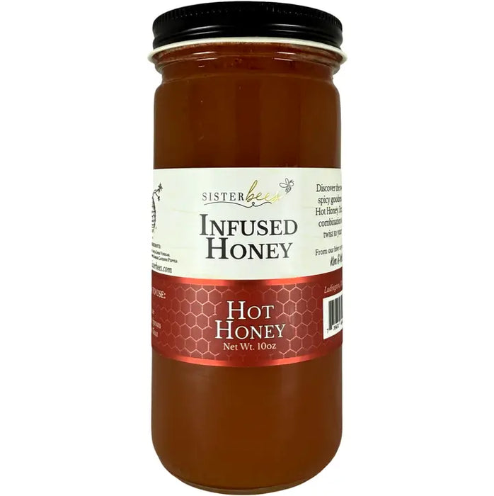 Sister Bees LLC Raw Honey Bourbon Infused Honey (Copy)