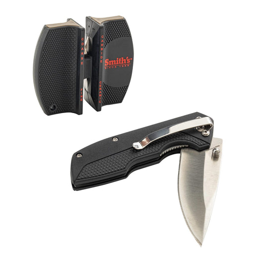 Smith’s Knives 2pcs Combo Kit Folding Knife