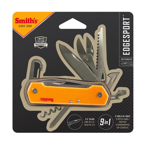 Smith’s Knives KNIFE MULTI-TOOL YORANGE