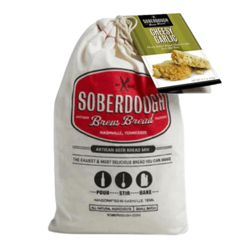 SoberDough Bread Mix Cheesy Garlic Bread