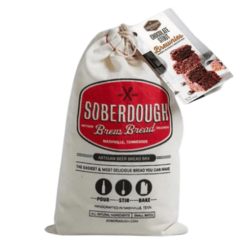 SoberDough Bread Mix Chocolate Stout Brewnies