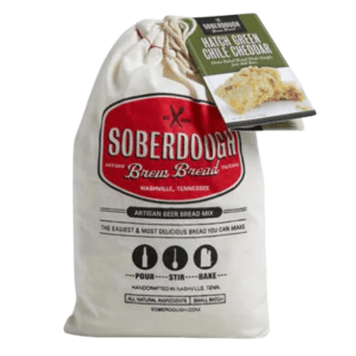 SoberDough Bread Mix Green Chili Cheddar Bread