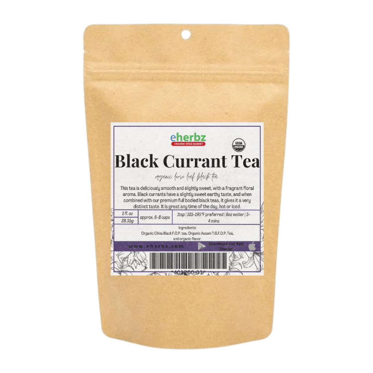 Starwest Botanicals Black Tea Black Currant Tea Organic