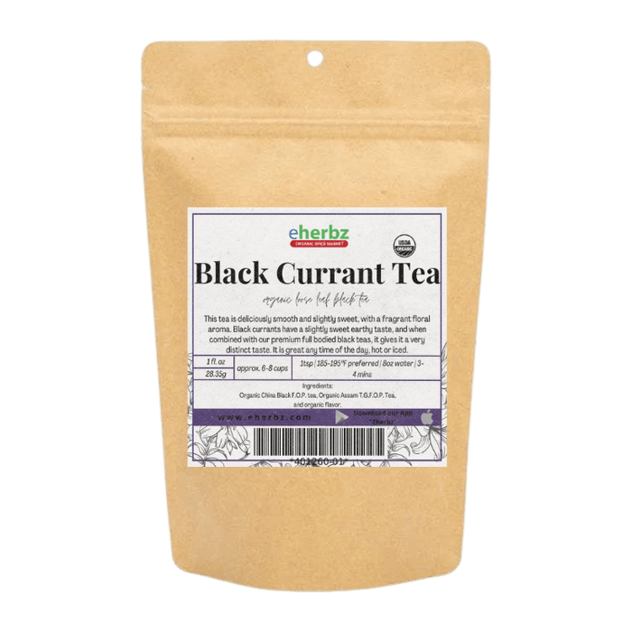 Starwest Botanicals Black Tea Black Currant Tea Organic