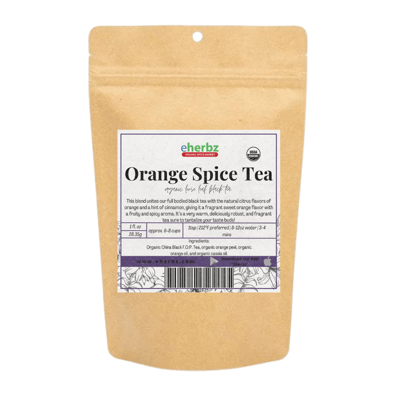 Starwest Botanicals Black Tea Orange Spice Tea Organic