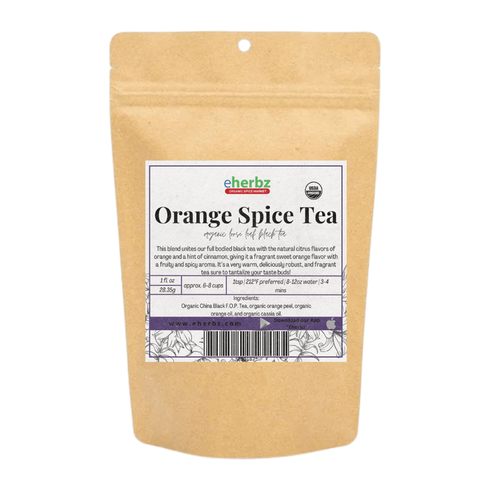 Starwest Botanicals Black Tea Orange Spice Tea Organic
