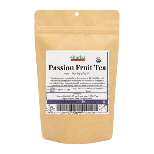 Starwest Botanicals Black Tea Passion Fruit Tea Organic