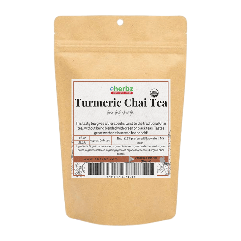 Starwest Botanicals Chai Tea Turmeric Chai Tea Organic