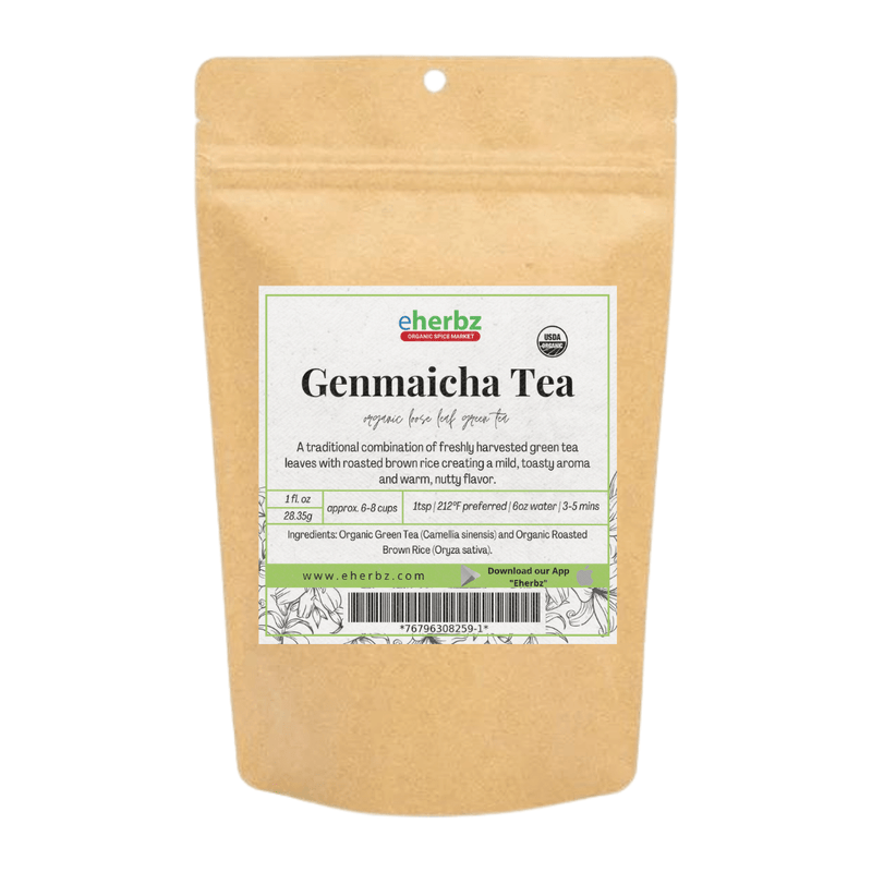 Starwest Botanicals Green Tea Genmaicha Tea Organic
