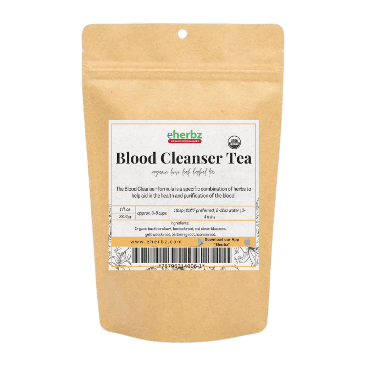 Starwest Botanicals Herbal Tea Blend Blood Cleanser Tea Organic