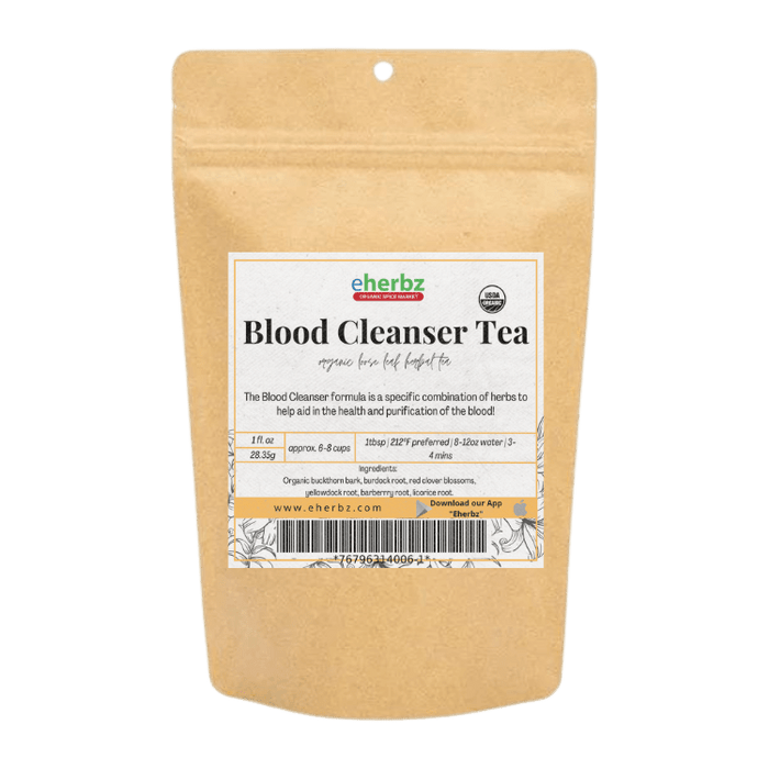 Starwest Botanicals Herbal Tea Blend Blood Cleanser Tea Organic
