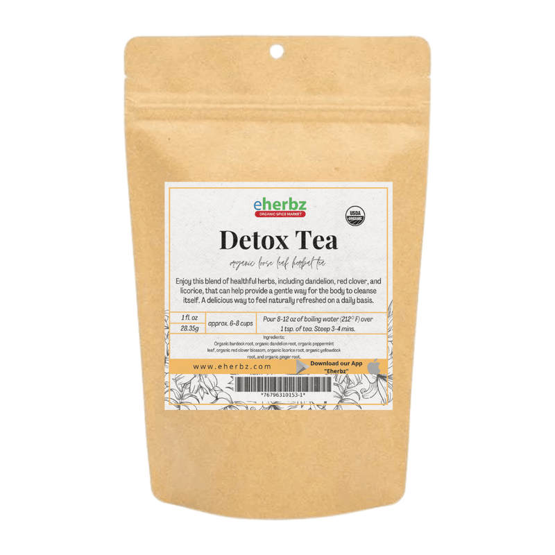 Starwest Botanicals Herbal Tea Blend Detox Tea Organic