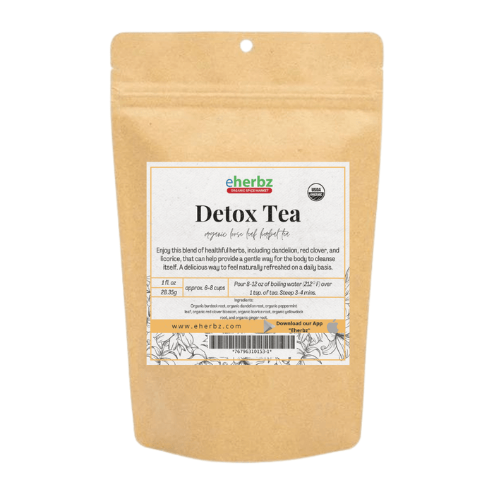 Starwest Botanicals Herbal Tea Blend Detox Tea Organic