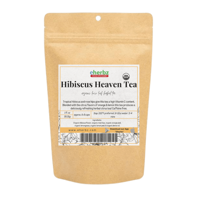 Starwest Botanicals Herbal Tea Blend Hibiscus Heaven Organic