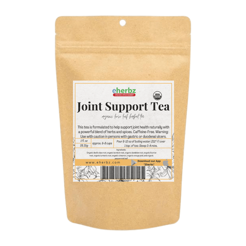 Starwest Botanicals Herbal Tea Blend Joint Support Tea Organic