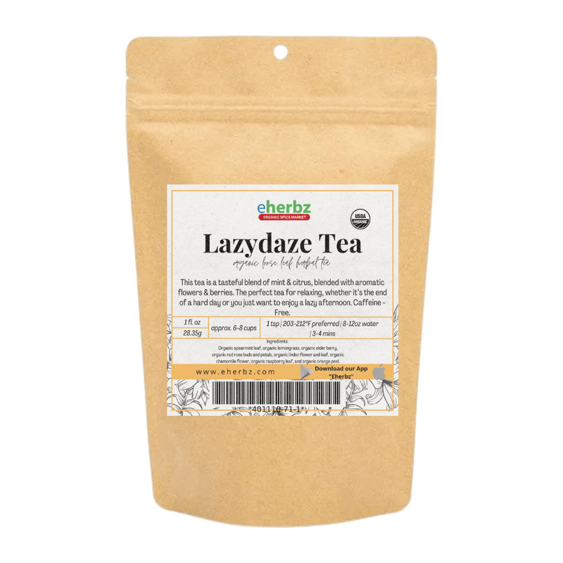 Starwest Botanicals Herbal Tea Blend Lazy Daze Tea Organic