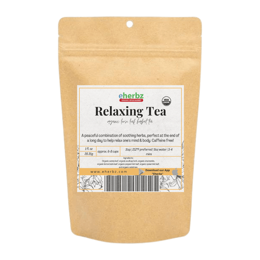 Starwest Botanicals Herbal Tea Blend Relaxing Tea Organic