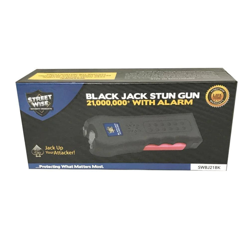 Street Wise Security Stun Gun Black Jack 21,000,000* Stun Gun