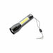 Street Wise Security Stun Gun Tactical XPE/COB Mini Flashlight